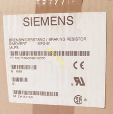 1PCS 6SE7018-0ES87-2DC0 SIEMENS SIMOVERT MASTERDRIVES BRAKING RESISTOR