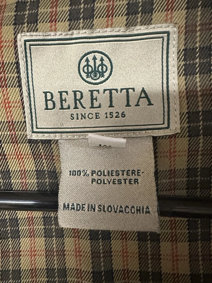 Chaqueta polar Beretta Gallery convertible Polartec para hombre, verde talla mediana M Foto 4 de 4