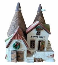 Department 56 Dickens Village Bishops Oast House, 1990, Light Up, Flawed