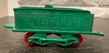Auburn Rubber 1950s replacement green Coal Car of 3 pc Western Train Set 922