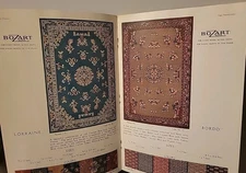 1920s Bozart Rug Catalog Illustrated Color Antique Art Deco Home Decoration