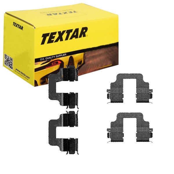 Textar Montagesatz BremsbelÄGe Hinterachse FüR Ford Focus Galaxy Kuga Mondeo-image