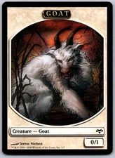 Magic the Gathering GOAT Token #1 (of 7) Eventide 2008 NM A