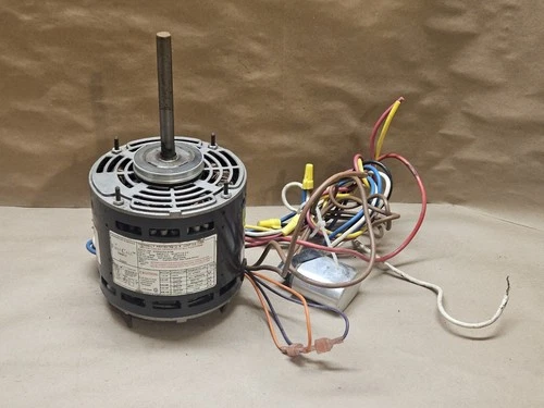 EMERSON K55HXTGA-8796 DIRECT DRIVE BLOWER MOTOR 1075RPM 4SPD 1/2HP 115V w/ Cap