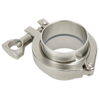 2-zoll Tri-Clamp Ferrulen Satz Edelstahl Zubehör Sanitärrohr Hohe Qualität 4,4cm