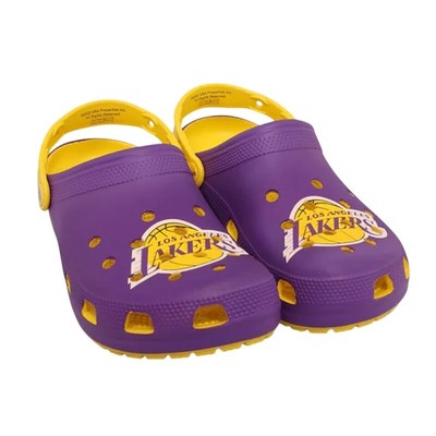 CROCS Mens NBA Los Angeles Lakers Clog US 10 EU 43.5 Purple Yellow NWT Buy CROCS Mens NBA Los Angeles Lakers Clog US 10 EU 43.5  main image 2