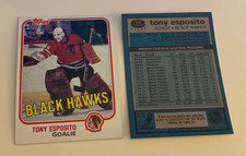 1981-82 Topps #11 Tony Esposito Chicago Black Hawks