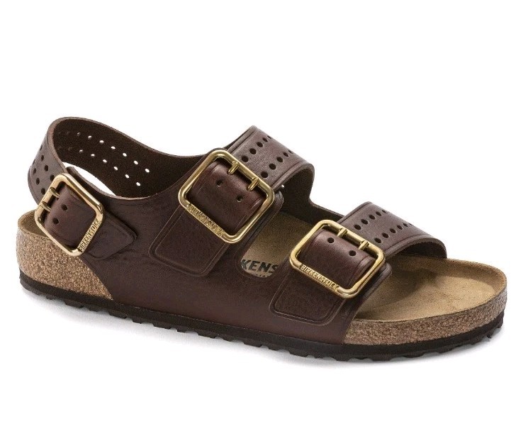 Birkenstock Milano BoldNatural Leather Men's Size 43 / EU 10-10.5 New