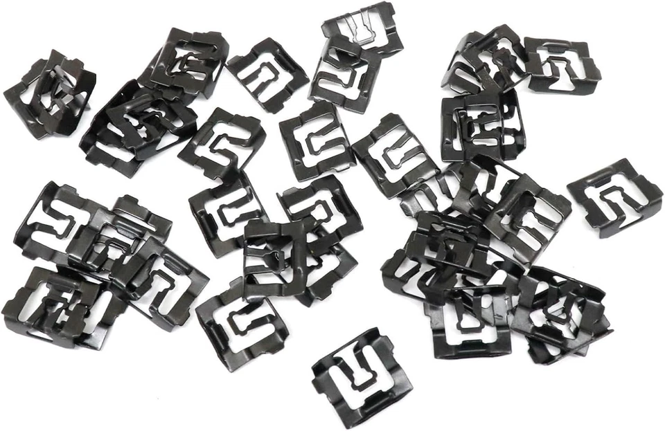 Clipes de moldura 20/40/60 peças para-brisa dianteiro para Ford 1964-1993 - Imagem 3 de 3