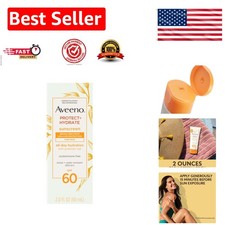 Broad Spectrum SPF 60 Sunscreen for Sensitive Skin, 2 oz - Hydrating  Oil-Free
