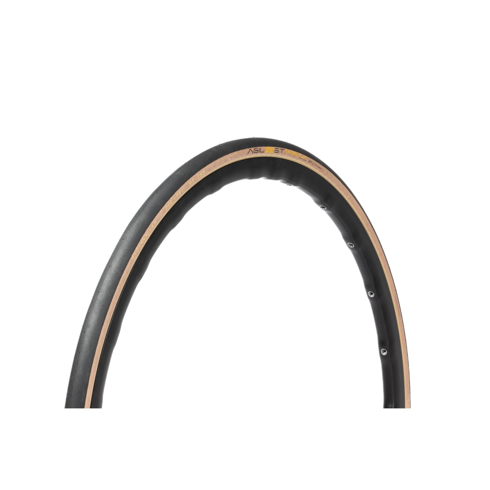 Panaracer Agilest Duro TLR Folding Road Tyre Black/Amber 700X28C