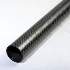 Carbon Fiber Tubing - 1.400" OD x 1.254" ID Many Lengths available New