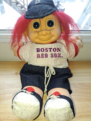 Russ Troll Kidz Boston Red Sox Plush Troll Doll 12''