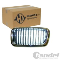 Diederichs KÜHlergrill Niere Chrom/Schwarz Links Passend FüR BMW 7Er | 1242041