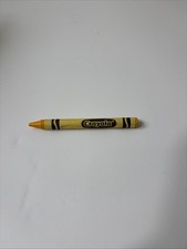 Retired Rare Crayola Single Dandelion Crayon Hard To Find Hardly Used Tip