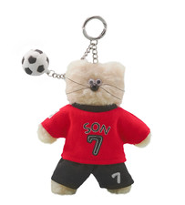 NOS7 x MNH Captain Sonhee Doll Keyring Son Heung-Min Keychain Accessory Red