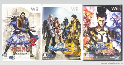 Sengoku Basara 2 Heroes: Double Pack & 3 & 3 Utage Nintendo Wii [Japan] Samurai