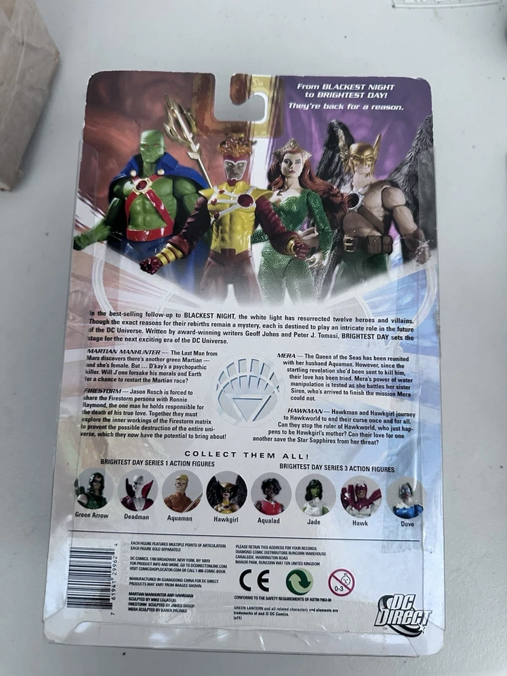 Brightest Day Mera DC Direct Series 2 Collector Action Figure DC Comics (New) - Image 2 of 4