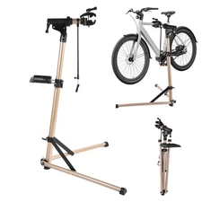 Bike Repair Work Stand Telescopic Arm Adjustable Cycling Bicycle Rack Stand Tool