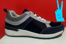 SCARPE UOMO classiche sportive blu 40 stringate casual tempo libero passeggio VV