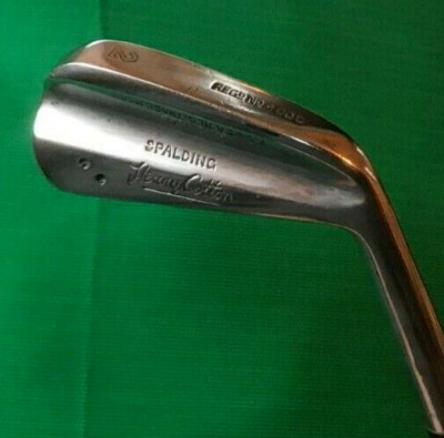 Vintage Spalding Henry Cotton 2 Eisen Stahlschaft 
