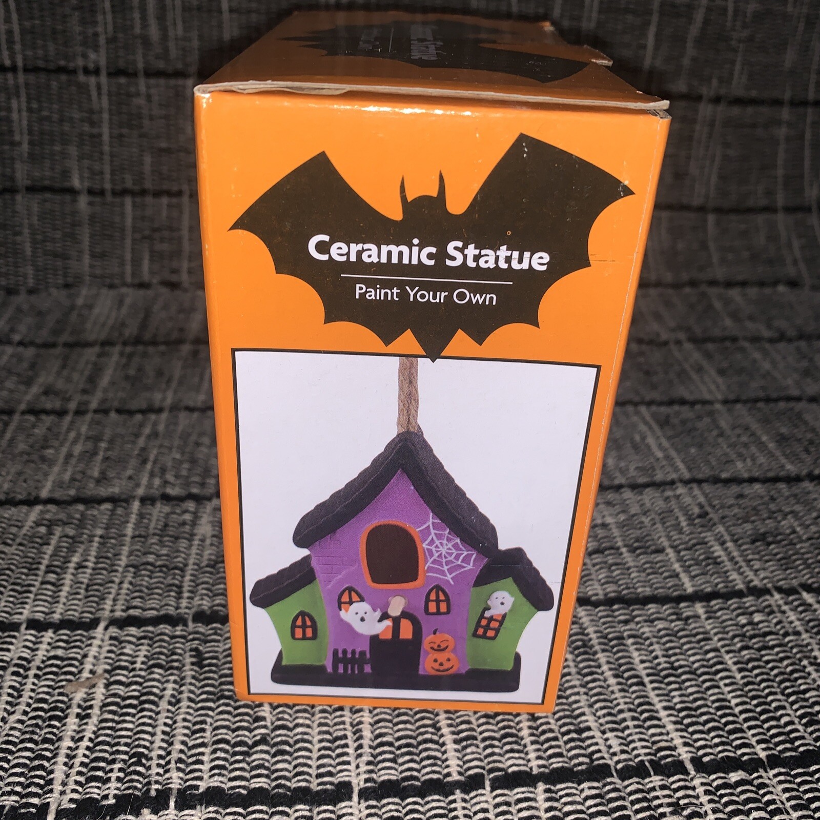 Paint Your Own Haunted House Ceramic Statue eBay