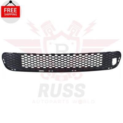 New Front Center Bumper Grille Black Plastic Fits 2012 Jeep Grand Cherokee Sport