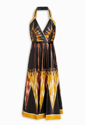 valentino halter dress Silk Sequin Halter Gown, S/S 2005 - Valentino