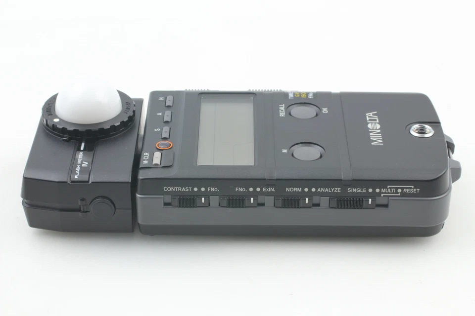 🎦VIDEO👀✨COMO NUEVO✨ Medidor de flash Minolta IV medidor de luz con visor 5 de JAPÓN Foto 4 de 4