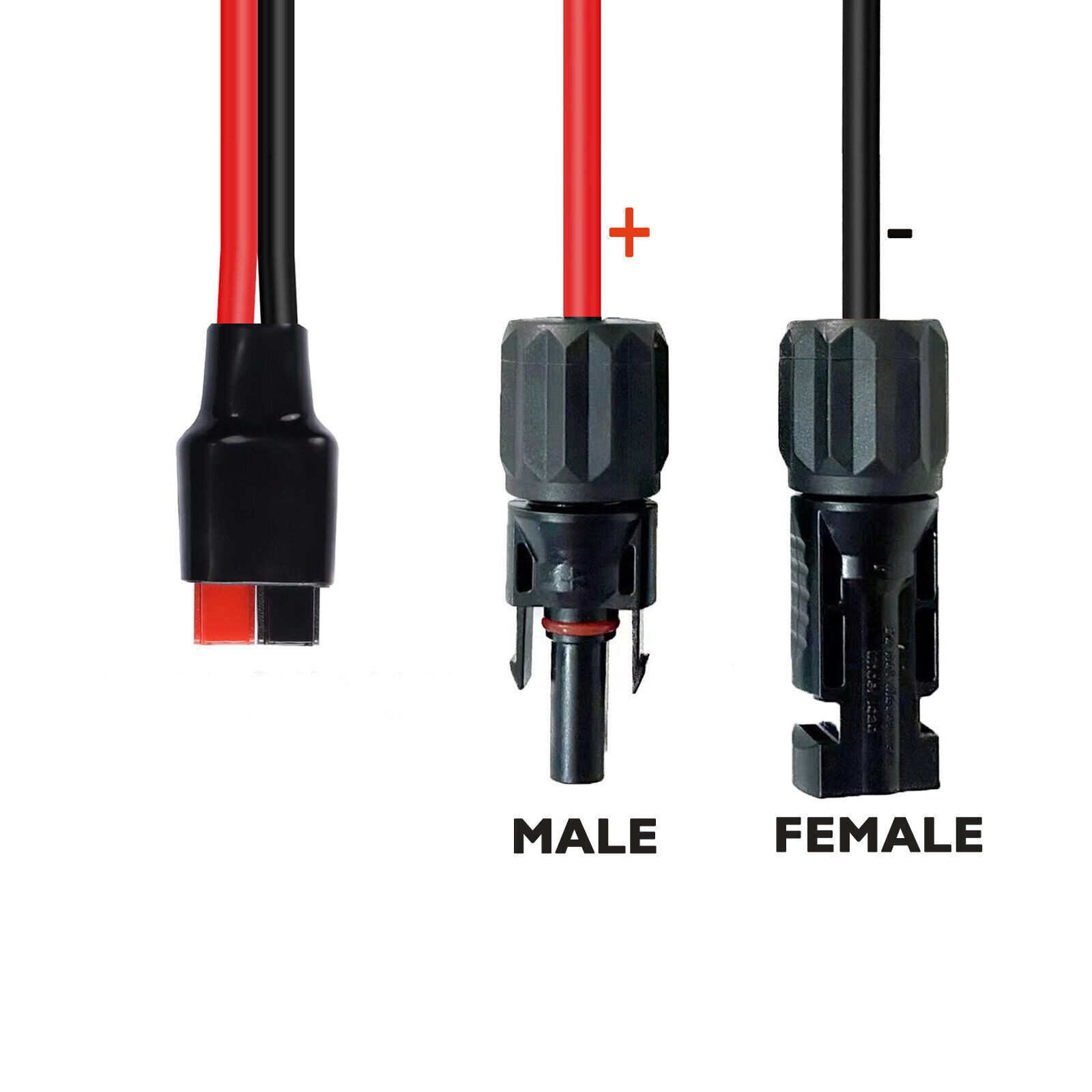 10 AWG Solar Extension Cable fits Anderson Powerpole Connector Solar Cable