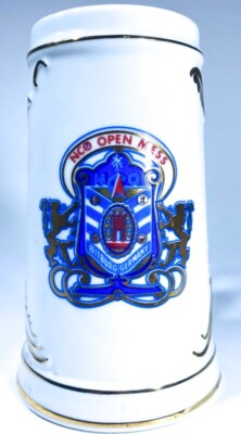 #ad #ad HUGO SCHMIDT KOBLENZ NCO OPEN MESS BITBURG GERMANY 6.5quot; BEER STEIN MUG Vintage $14.97