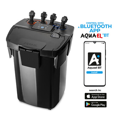 Aquarium Außenfilter - Aquael HYPERMAX 4500 Bluetooth Set für 200-1500l Aquarien