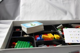 Lego (3844)Creationary Game Set, Used,  100% Complete W/Manual and Original Box