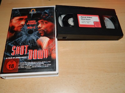 SHOT DOWN - David Faustino - ICE-T - Ascot Verleihtape - VHS - ab 18