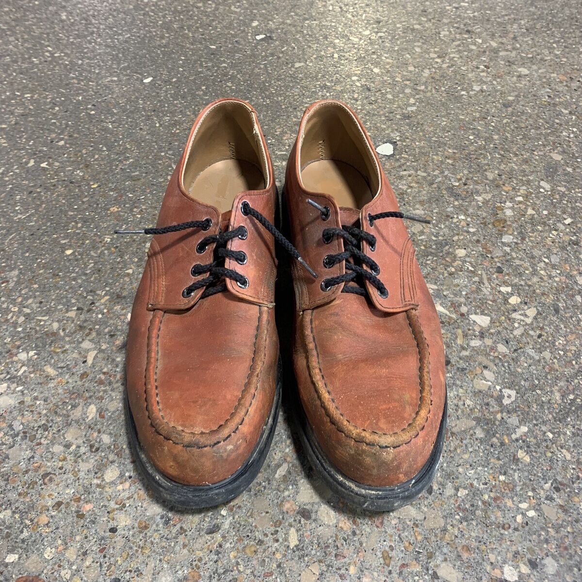 Vintage Red Wing 104 SuperSole Postman Oxford Leather Shoes Vintage Red Wing 104 SuperSole Postman Oxford Leather Shoes