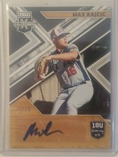 2019 Panini Elite Extra Edition MAX RAJCIC 18U auto-04/99-USA