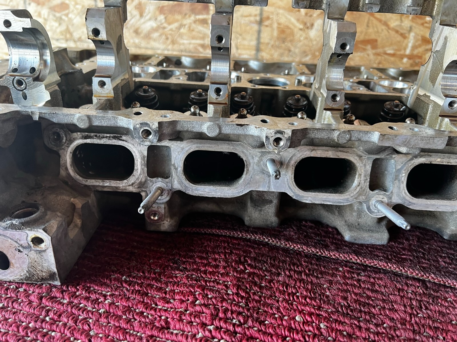 BMW F10 F30 E70 F15 E92 N55 ENGINE MOTOR TURBOCHARGED CYLINDER HEAD OEM ...