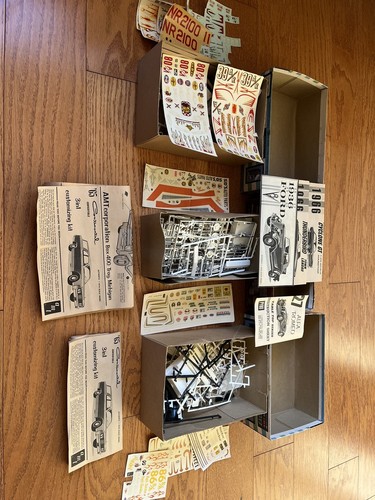 Model car parts stickers instructions Continental AMT parts only With Boxes - Picture 14 of 14