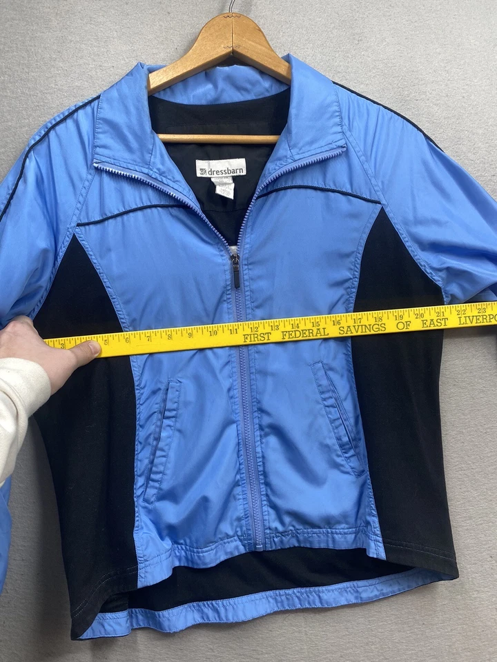 Платье сарая куртка женщин синий ветровка размер большой с подкладкой имеет карманы  - Изображение 2 из 4