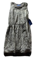 Simply Vera Wang Dress Size S Lace Lined Tied Length 39” Sahara Rose Z
