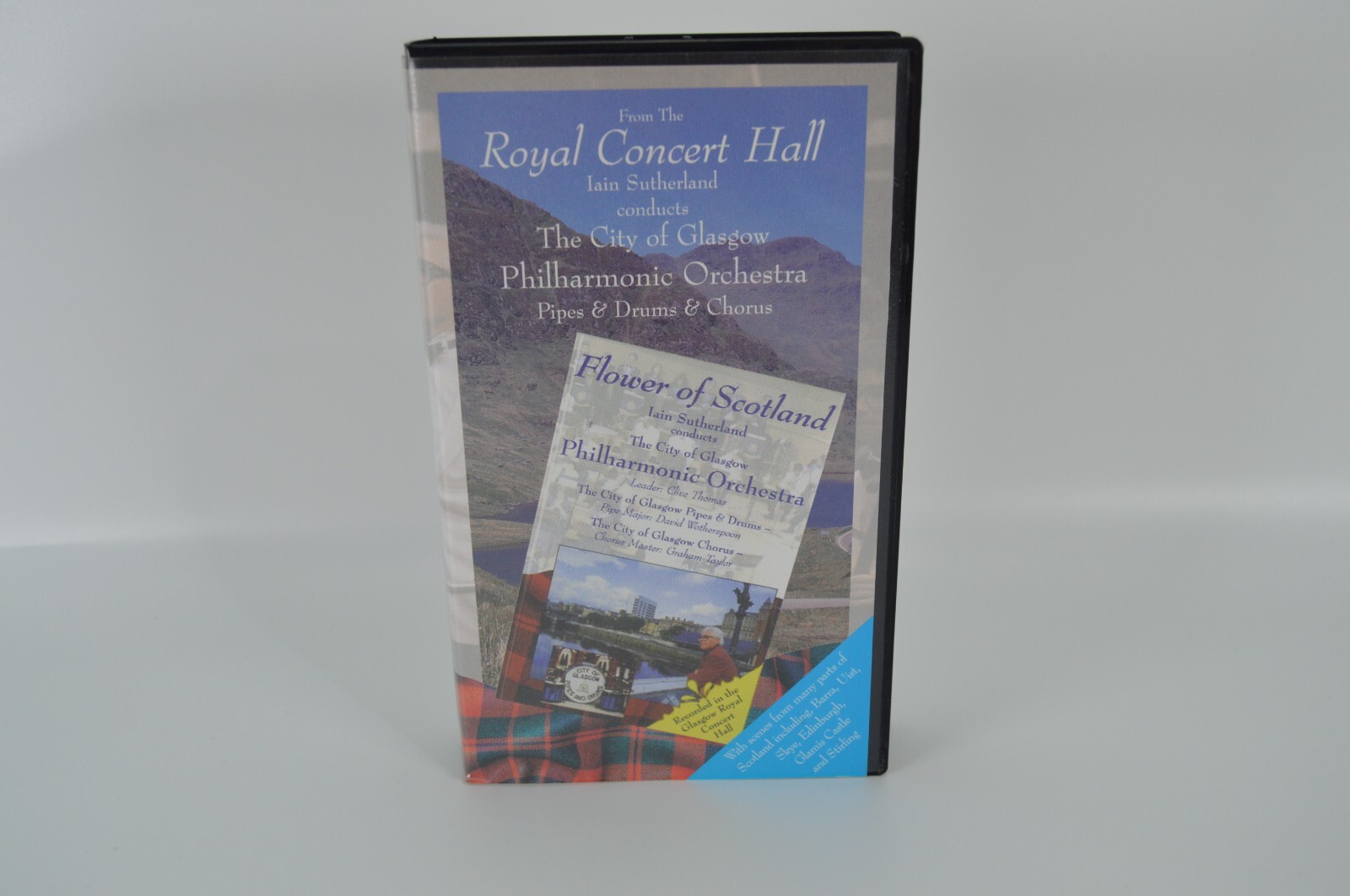 Flower Of Scotland City Of Glasgow Philharmonic Orchestra VHS Video Cassette PAL