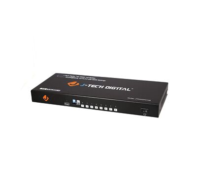 J-Tech Digital JTD4KSP0108 Premium Quality Ultra HD 4K 60HZ 1x8 HDMI Splitter...