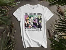 Image of Villain Bad Witches Club Maleficent Evil Hoodie Tshirt Men Women Unisex AD764