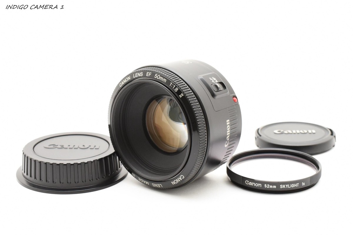 EF50mm f1.8 Ⅱ Near Mint] Canon EF 50mm F1.8 II EF-mount From Japan