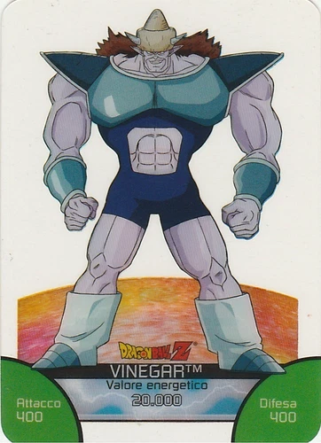 Lamincards Dragon Ball Edibas Attacco Finale VINEGAR N 122