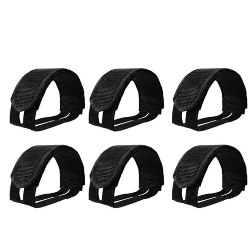 6 Straps Mountain Bike Toe Clips Bike Straps Bike Toe Straps