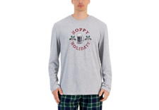 Club Room Men's Sleepwear Tshirt, Gray, Size XXL