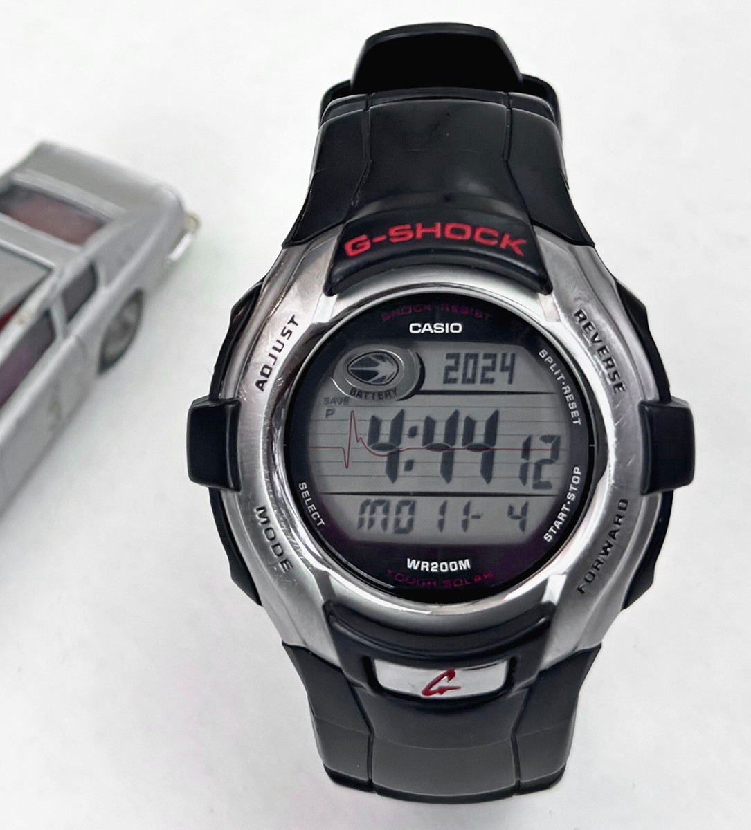 CASIO G-SHOCK G-7300-1 2534 Tough Solar Powered Data Memory
