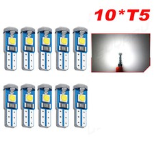 10Pcs 4 Watt T5 Wedge Base 12V Light Bulbs for Landscape Garden Decoration Lamps