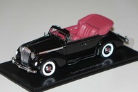 Opel Admiral Cabriolet 1938 Schwarz Neo 49561 1/43 Resin